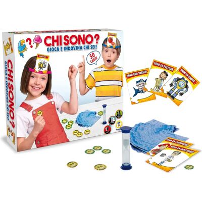 Teorema - Chi Sono? Gioca e Indovina Chi Sei (63958) - Jeu de société - Publicité Teorema - Chi Sono? Gioca e Indovina Chi Sei (63958) - Jeu de société - Publicité