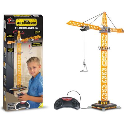 TEOREMA 66232 Juguete de Construcción - Grúa con rotación 360°, 100cm, Para niños 4+ TEOREMA 66232 Juguete de Construcción - Grúa con rotación 360°, 100cm, Para niños 4+
