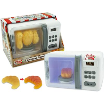Teorema Grande Chef Microonde Giocattolo a Batteria con Funzioni Reali Teorema Grande Chef Microonde Giocattolo a Batteria con Funzioni Reali
