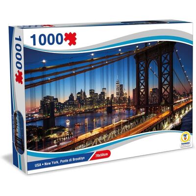 Teorema - Puzzle Most Brooklyn 1000 elementów - Puzzle Teorema - Puzzle Most Brooklyn 1000 elementów - Puzzle