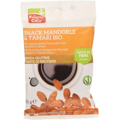 La Finestra Sul Cielo Mandorle Bio & Tamari Snack - Senza Glutine La Finestra Sul Cielo Mandorle Bio & Tamari Snack - Senza Glutine