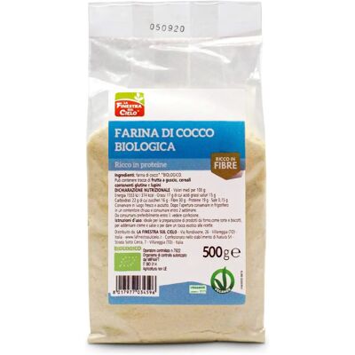 La Finestra Sul Cielo Farina di Cocco Biologica - Ingrediente da forno ad alta fibra La Finestra Sul Cielo Farina di Cocco Biologica - Ingrediente da forno ad alta fibra