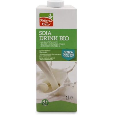 Probios Bevanda di soia biologica - Vegana senza glutine 1L Probios Bevanda di soia biologica - Vegana senza glutine 1L