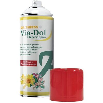 Naturwaren Italia Srl Theiss Via Dol Ghiaccio Spray - Spray di Primo Soccorso Naturwaren Italia Srl Theiss Via Dol Ghiaccio Spray - Spray di Primo Soccorso
