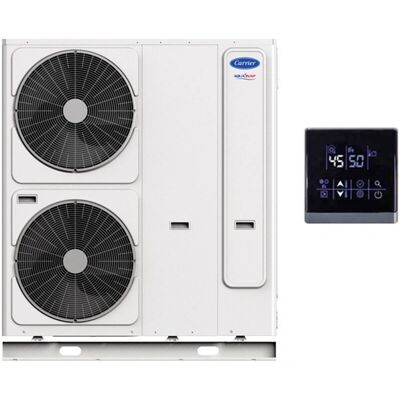 Carrier - Pompe à chaleur 12 kW Aquasnap Monophase - Publicité Carrier - Pompe à chaleur 12 kW Aquasnap Monophase - Publicité