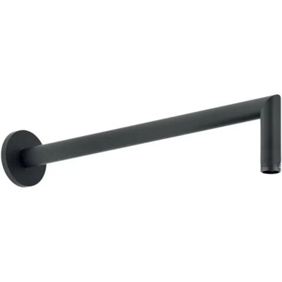 Nobili AD138/44BM Brazo de ducha de pared - 350mm, negro mate, latón, moderno Nobili AD138/44BM Brazo de ducha de pared - 350mm, negro mate, latón, moderno
