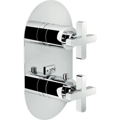 Nobili Lira Thermostatischer Duschmischer - 1 Weg, Chrom Nobili Lira Thermostatischer Duschmischer - 1 Weg, Chrom