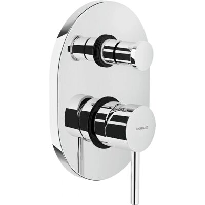 Miscelatore doccia 2 vie Nobili Acquerelli - Ottone Cromato Miscelatore doccia 2 vie Nobili Acquerelli - Ottone Cromato