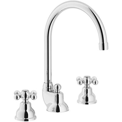 NOBILI - GRC5012/1CR - Grazia - 3 Fori Bocca Alta - Rubinetto Lavabo NOBILI - GRC5012/1CR - Grazia - 3 Fori Bocca Alta - Rubinetto Lavabo