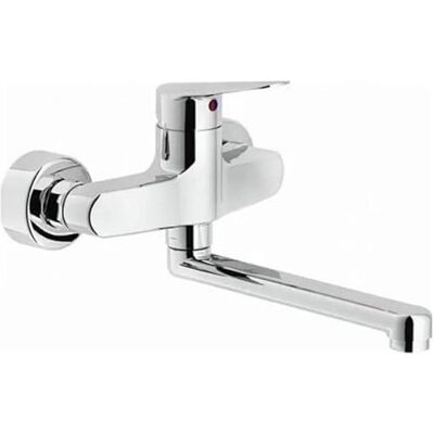 Grifo de Cocina de Pared Nobili - Cartucho de Cerámica - Calidad Italiana Grifo de Cocina de Pared Nobili - Cartucho de Cerámica - Calidad Italiana
