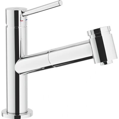 Nobili Modello Aq93117cr - Miscelatore Cucina con Bocca Girevole e Doccetta Nobili Modello Aq93117cr - Miscelatore Cucina con Bocca Girevole e Doccetta