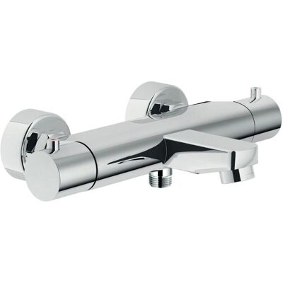 Mezclador Termostático Nobili Tago - Montaje en pared, Bloqueo de seguridad, Salida 1/2" - Baño/Grifo Mezclador Termostático Nobili Tago - Montaje en pared, Bloqueo de seguridad, Salida 1/2" - Baño/Grifo