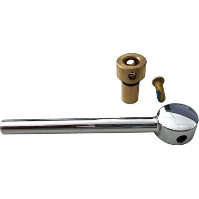 Manija de mezclador Nobili RLE190/75 de acero inoxidable - Cromo Manija de mezclador Nobili RLE190/75 de acero inoxidable - Cromo