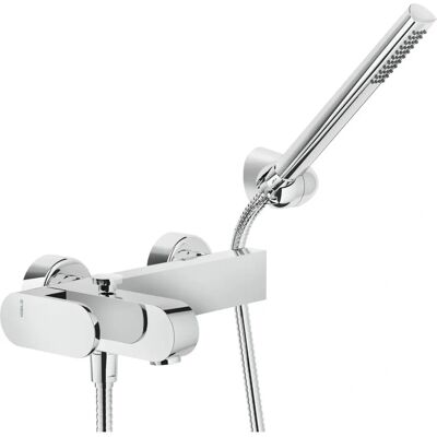Nobili Up Miscelatore vasca a parete con Duplex - Rubinetto bagno Nobili Up Miscelatore vasca a parete con Duplex - Rubinetto bagno