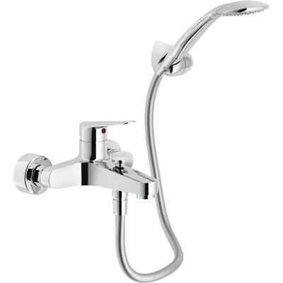 Mezclador de bañera y ducha a pared Nobili Blues - Cromo Mezclador de bañera y ducha a pared Nobili Blues - Cromo