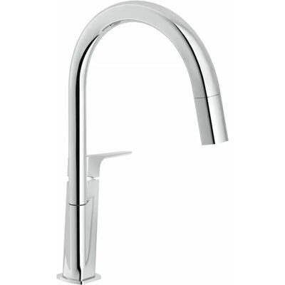 Miscelatore cucina Nobili Modello VV103127CR con doccetta estraibile e risparmio acqua Miscelatore cucina Nobili Modello VV103127CR con doccetta estraibile e risparmio acqua