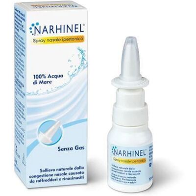 Spray Nasale Narhinel Soluzione Ipertonica - Decongestionante per Bambini Spray Nasale Narhinel Soluzione Ipertonica - Decongestionante per Bambini