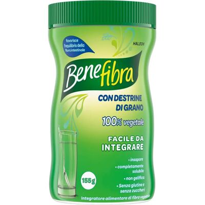GlaxoSmithKline Benefibra - Integratore alimentare con fibre vegetali - 155 G GlaxoSmithKline Benefibra - Integratore alimentare con fibre vegetali - 155 G