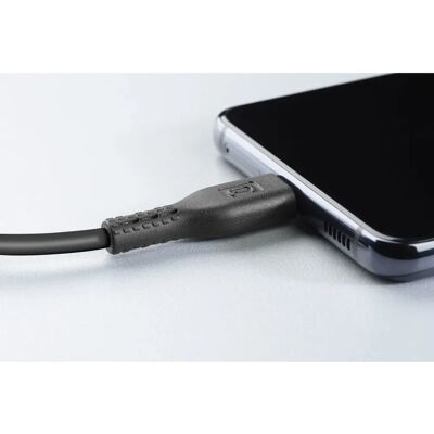 Cellularline USB-kabel - Micro-USB B, 1,15 m, Sort - USB Kabel Cellularline USB-kabel - Micro-USB B, 1,15 m, Sort - USB Kabel