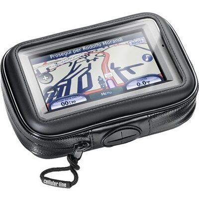 Supporto Navigatore Cellularline SM43 4,3" Impermeabile Supporto Navigatore Cellularline SM43 4,3" Impermeabile