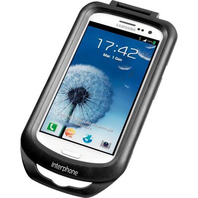 Cellularline Galaxy S3 Phone Holder - Shock-Resistant & Water-Resistant - Universal Cellularline Galaxy S3 Phone Holder - Shock-Resistant & Water-Resistant - Universal