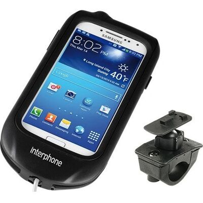 Cellularline Galaxy S4 Holder - Universal Handlebar Mount IPX4 Cellularline Galaxy S4 Holder - Universal Handlebar Mount IPX4