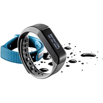 Cellular Line - BTEASYFITTOUCHB - Black - Blue - Smartwatch Cellular Line - BTEASYFITTOUCHB - Black - Blue - Smartwatch