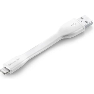 Cavo Lightning Cellularline DATAFLEXMFIW - 0,1 m Bianco Cavo Lightning Cellularline DATAFLEXMFIW - 0,1 m Bianco