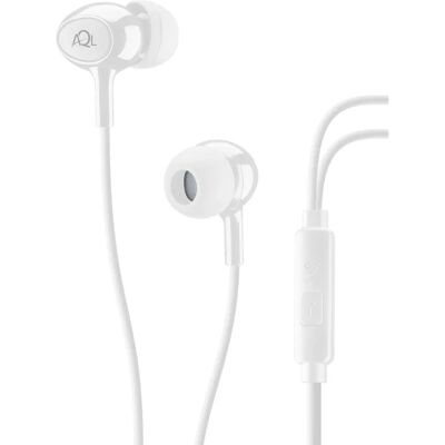 AQL ACOUSTICW Słuchawki - In-ear Przewodowe Rozmowy/Muzyka Białe AQL ACOUSTICW Słuchawki - In-ear Przewodowe Rozmowy/Muzyka Białe