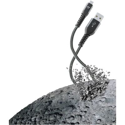 Cellularline Modello TETRACABMUSB1MK Cavo USB 1,2 m Resistente Cellularline Modello TETRACABMUSB1MK Cavo USB 1,2 m Resistente