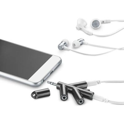 Cellularline MusicSharek Audio-Splitter - Universell Cellularline MusicSharek Audio-Splitter - Universell
