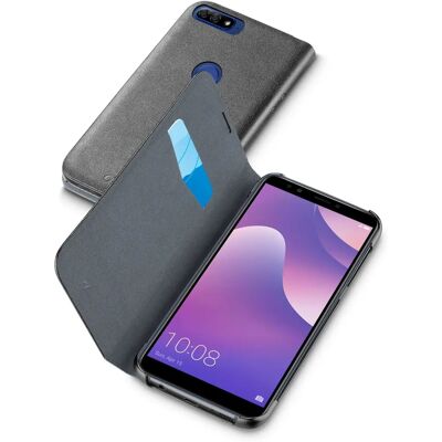 Cellularline Y7 / Honor 7c Klapphülle - Handyschutz Cellularline Y7 / Honor 7c Klapphülle - Handyschutz