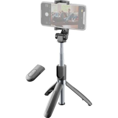 Cellular Line Schwarzer Selfie Stick mit Stativ - Selfie Stick Cellular Line Schwarzer Selfie Stick mit Stativ - Selfie Stick