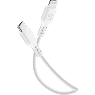 Apple Cellularline Weißes Lightning Kabel 0,6 m - Lightning-Kabel Apple Cellularline Weißes Lightning Kabel 0,6 m - Lightning-Kabel