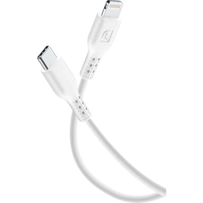 Cellularline Valkoinen 2m Lightning USB-kaapeli - USB-kaapeli Cellularline Valkoinen 2m Lightning USB-kaapeli - USB-kaapeli
