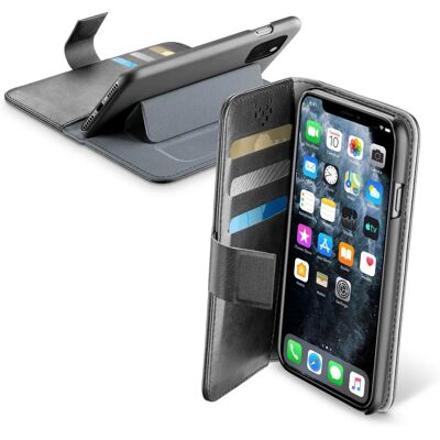 Cellularline iPhone 11 Pro Černé pouzdro typu kniha Cellularline iPhone 11 Pro Černé pouzdro typu kniha