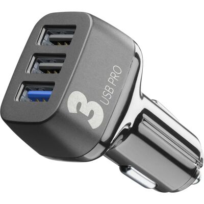 Cellular Line CBRUSB3QC42WK Mobilladegerät - 3 USB-Ports, Schnelles Laden Cellular Line CBRUSB3QC42WK Mobilladegerät - 3 USB-Ports, Schnelles Laden