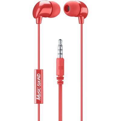 Cellular Line - B09MZFPPBM - Röd - 1,2 m - In-Ear Headset Cellular Line - B09MZFPPBM - Röd - 1,2 m - In-Ear Headset