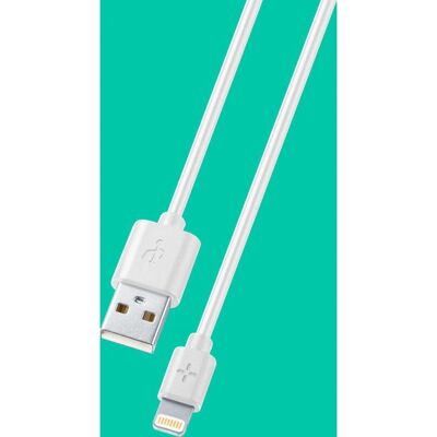 Cable USB PLOOS - 1 m Blanco - Cable USB Cable USB PLOOS - 1 m Blanco - Cable USB