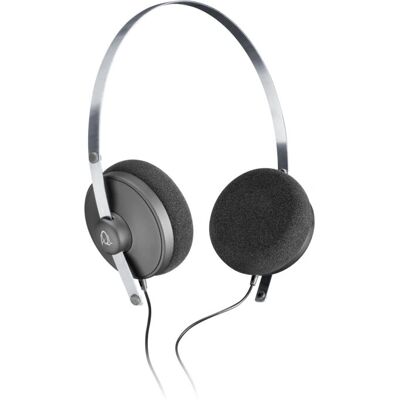 Cuffie AQL HeadBrevovlerk - Cablate Over-ear Chiamate/Musica Nero e Argento Cuffie AQL HeadBrevovlerk - Cablate Over-ear Chiamate/Musica Nero e Argento