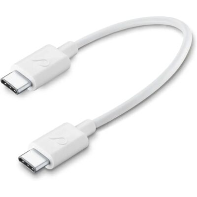 Cable USB CellularLine USBDATACTRUSBC2CW - Blanco Cable USB CellularLine USBDATACTRUSBC2CW - Blanco