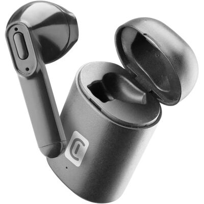 Casque intra-auriculaire sans fil Cellularline Power Capsule - Noir Casque intra-auriculaire sans fil Cellularline Power Capsule - Noir