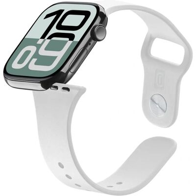 Cellularline Urban Band - Silikon, Weiß, für Apple Watch 42/44/45/49 mm Cellularline Urban Band - Silikon, Weiß, für Apple Watch 42/44/45/49 mm