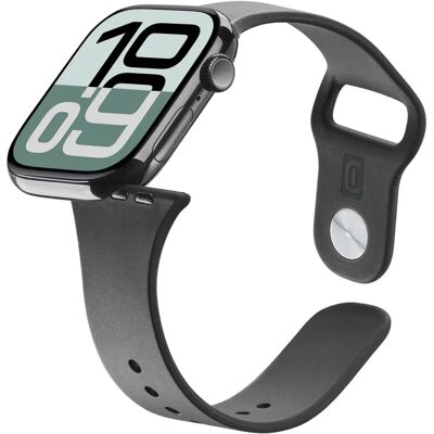 Cellularline Urbanband - Schwarz Silikonkautschuk für Apple Watch 38/40/41 mm - Smart Watch Armband Cellularline Urbanband - Schwarz Silikonkautschuk für Apple Watch 38/40/41 mm - Smart Watch Armband