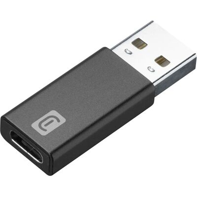 Cellularline USB-C auf USB-A Adapter - Schwarz Cellularline USB-C auf USB-A Adapter - Schwarz