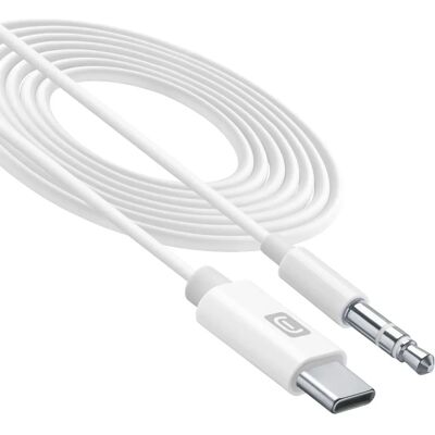 Cellular Line Smartphone-Audiokabel - AUX 100cm - USB C auf 3,5mm Klinke Cellular Line Smartphone-Audiokabel - AUX 100cm - USB C auf 3,5mm Klinke