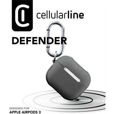 Cellular Line Defender - AirPods 3 Kopfhörer Tasche Cellular Line Defender - AirPods 3 Kopfhörer Tasche