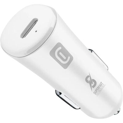 Cellularline CBRSMUSBCPD25WW Chargeur auto rapide blanc - Appareil mobile Cellularline CBRSMUSBCPD25WW Chargeur auto rapide blanc - Appareil mobile