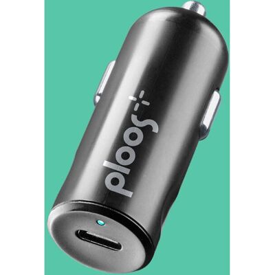 Ploos Adattatore Auto USB-C 25W - Caricabatterie per Smartphone & Tablet Ploos Adattatore Auto USB-C 25W - Caricabatterie per Smartphone & Tablet