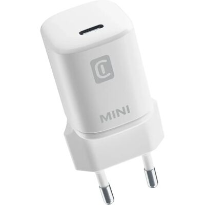 Cellularline ACHIPHUSBCPD20MINW - Yleinen Valkoinen USB-C Laturi Cellularline ACHIPHUSBCPD20MINW - Yleinen Valkoinen USB-C Laturi